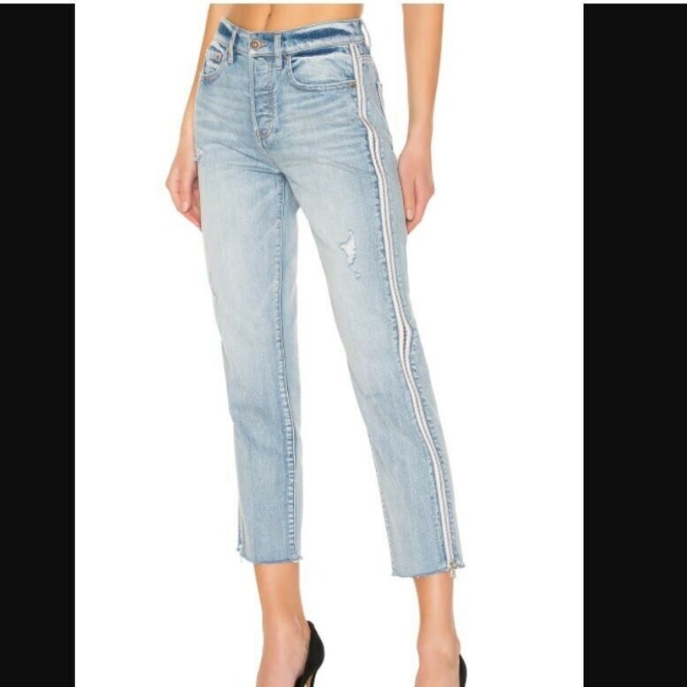 Pistola Jeans with Zippers Down the Legs
